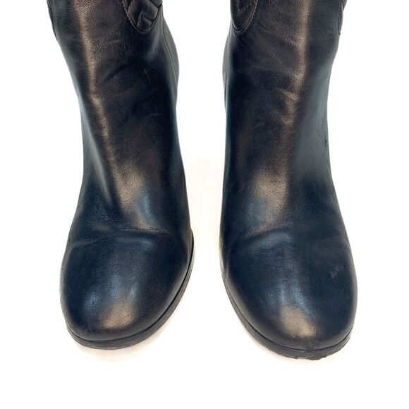 Gucci GG Marmont Monogram Logo Heart Chevron Matelasse High Boots EU 38.5 US 8.5 - Picture 5 of 10